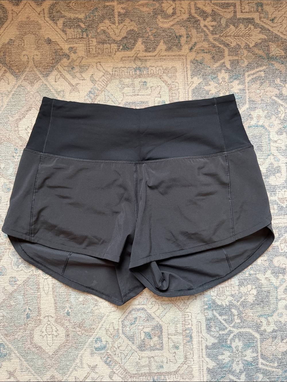lululemon athletica Black Speed Shorts